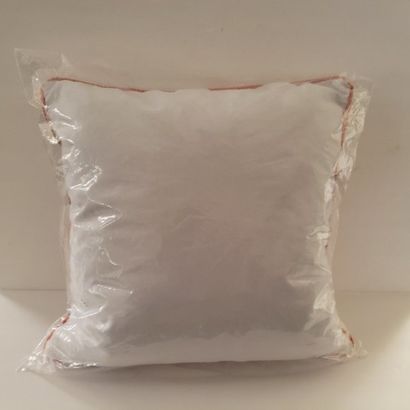 Levtex Home Throw Pillow 18" x 18"  Peacock Flowers Cotton Multi Color - Picture 3 of 11